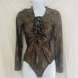 Hustler Women’s Leopard Halloween Costume Size Medium